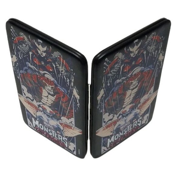 Bio-World Marvel MONSTER UNLEASHED Women Hinged Card Case WALLET - NWT - Picture 4 of 7